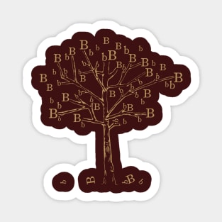 b-tree Sticker